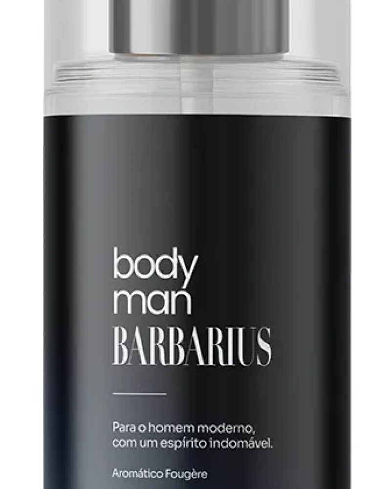 Body Splash Masculino Barbarius 200ml By PrimacialBody Splash Masculino Barbarius 200ml